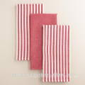 red terry tea towels